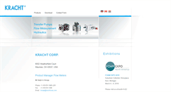 Desktop Screenshot of krachtcorp.com